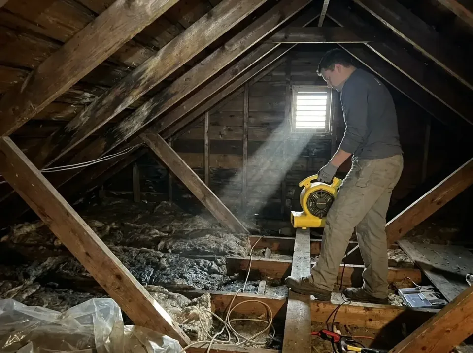 attic-water-damage-drying-proc-007 — frequently asked questions, Emergency Water Extraction & 24/7 Flood Response in Troy, NC